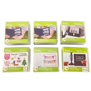 6 Cricut Cartridges Everyday Fonts Monogram Motifs Fantastic Fonts Critter 2